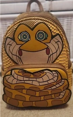 Mini mochila con disfraces Loungefly Disney Jungle Book Kaa nueva con etiquetas Foto 1 de 4
