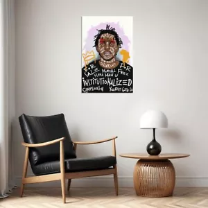 Kendrick Lamar Grammy American Hip Hop Rap Star Poster No Frame, wall art decor - Picture 1 of 4
