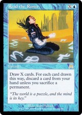 READ THE RUNES ~mtg NM Onslaught Rare x1