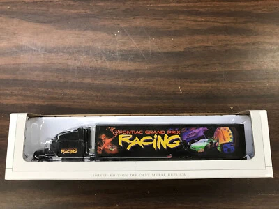 VOLVO Semi Truck Trailer Spec-Cast 1:64 NIB DieCast PONTIAC GRAND PRIX RACING - Image 1 of 3