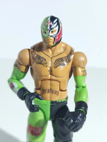 Rey Mysterio WWE Elite 18 Mattel Wrestling Action Figure 2011 Cover