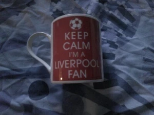 Keep Calm I'm a Liverpool Fan Fine China Tasse - Bild 1 von 5