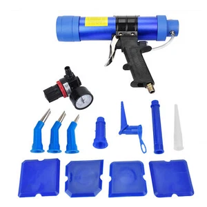 Adjustable Pneumatic Glass Glue Sealant Caulk Gun Cartridge Air Gun 310ML - Picture 1 of 12