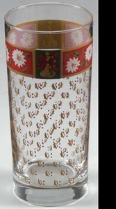 KOBE china CHARLTON HALL pattern 14-oz Glass Tumbler or Highball - 6-1/4" - Picture 1 of 2
