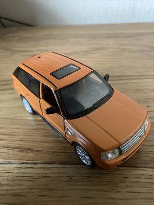 Kinsmart  - Range Rover Sport - Pull Back action - 1:38 scale KT5312D Orange - Image 1 of 4