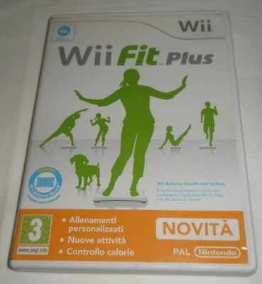 WII FIT PLUS GIOCO PER NINTENDO WII ITALIANO - Immagine 1 di 4