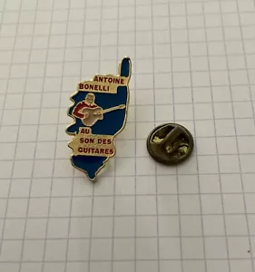 PIN'S ANTOINE BONELLI SOUND GUITARS MUSIC ANTIQUE COLLECTION VINTAGE GOOD CONDITION - Picture 1 of 2