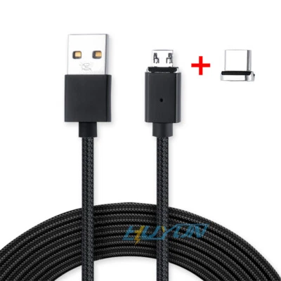 Mouse Keyboard Headset Quick Charging2in1Magnetic Charging Cable Micro USB TyepC - Image 1 of 4