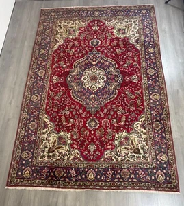 Schöner Täbris Täbriz Orientteppich Perserteppich  330cm x 223cm 40007 - Bild 1 von 14