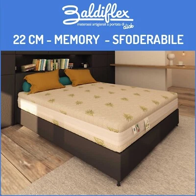Materasso Matrimoniale Memory Foam MEMOREX 5 100% Made in Italy - Immagine 1 di 4