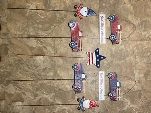 7 pc independance day yard decorations - Picture 1 of 1