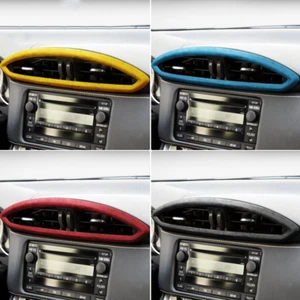 For Subaru BRZ Toyota 86 2013-2020 Alcantara Central Control Air Outlet Panel 1x - Bild 1 von 14