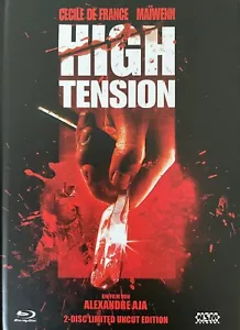 HIGH TENSION (In ENGLISH !) Blu Ray + MIDNIGHT MEAT TRAIN DVD, 2 Disc MEDIABOOK - Bild 1 von 10