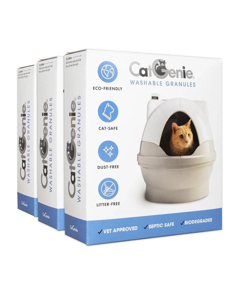 CatGenie 120+ Waschbares Granulat - 2er Pack (2 x 1,6 kg) - Bild 1 von 1