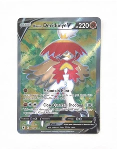 Hisuian Decidueye V 173/189 Full Art Ultra Rare Astral Radiance Pokemon Card NM - Picture 1 of 2