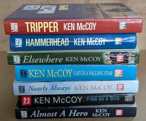 Ken McCoy: Job lot collection of 7 LARGE PRINT adult fiction books - Imagen 1 de 1