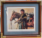 First Sergeant Don Stivers S/N  1455/2000 Litho Triple Matted Framed COA 1988