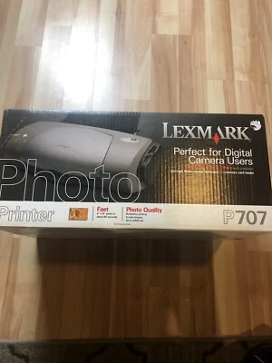 Lexmark P707 Color Inkjet Photo Printer W/ Card Reader New 4800 dpi - Image 1 of 4
