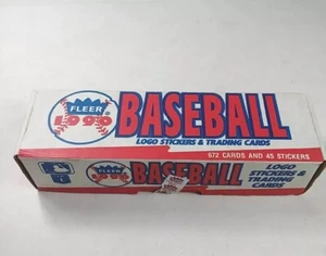 1990 Fleer Baseball Logo Aufkleber und Karten versiegelt Set - Bild 1 von 2