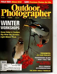 Outdoor Photographer Magazine December 1994 OOP - Picture 1 of 2