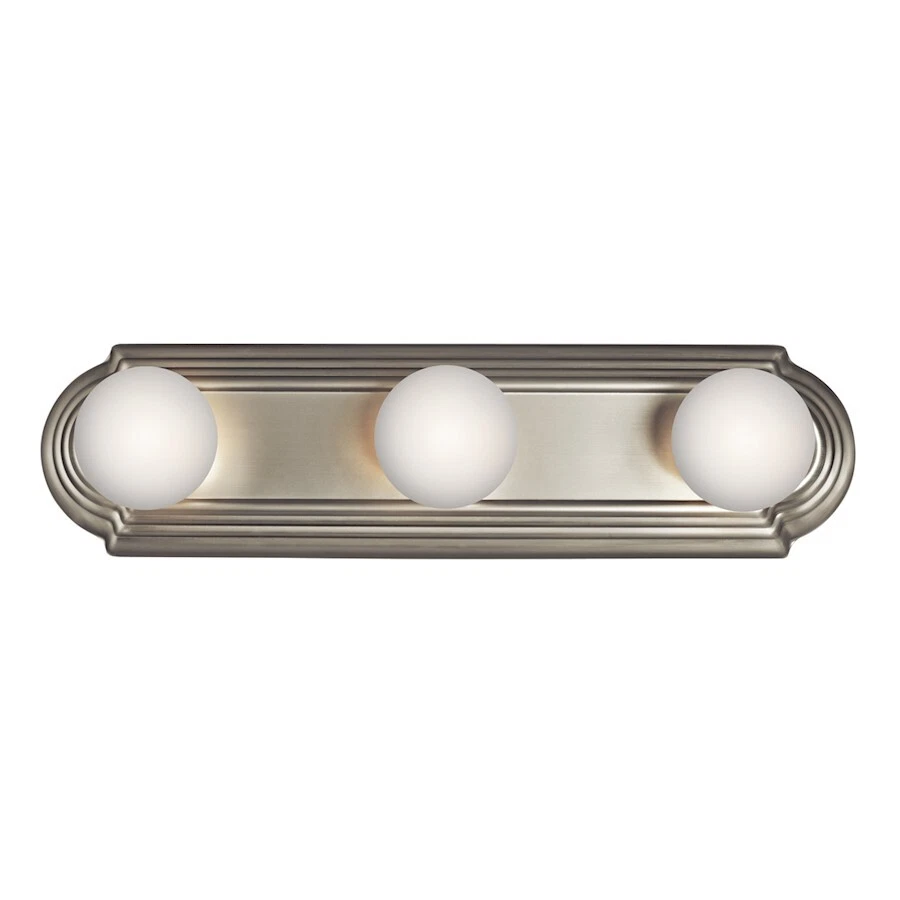 Kichler Lighting Signature 3 Light Bath Vanity in Brushed Nickel 5003NI