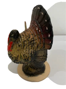 VINTAGE GURLEY CANDLES WAX TURKEY 🦃 CANDLE 4.5 In. Thanksgiving/Fall/ Holiday - Picture 1 of 5