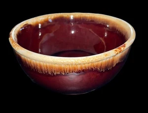 Vintage McCoy Pottery Brown Drip 7” Mixing Bowl 7027 - Picture 1 of 5