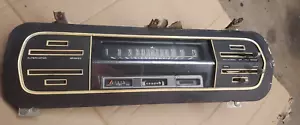 1968 69 FORD FALCON INSTRUMENT CLUSTER A/C w/ HEATER CONTROL SPEEDOMETER GAUGES - Foto 1 di 7