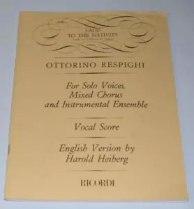 Partitura vocal Lauda per la Nativita del Signore (Laudo al Belén) - Imagen 1 de 6