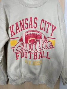Kansas City Chiefs Swiftie Fußball Pullover grau XL Damen - Bild 1 von 2