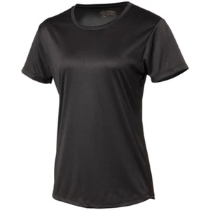 CAMISETA AWDIS GIRLIE COOL POLIÉSTER (JC005) - NEGRA JET - TALLA 8 - Imagen 1 de 1