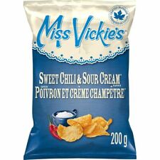 10 X Miss Vickie's Sweet Chili & Sour Cream Potato Chips 200g Each-From Canada