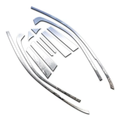 12pc. Luxury FX Chrome Window Package fit for 2006-2012 Lincoln MKZ - Image 1 of 4