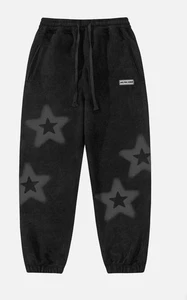 Aelfric Eden Unisex Sweatpants Star Graphic Drawstring Pants Casual Jogger NEW - Picture 1 of 13