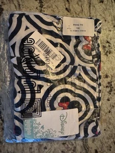 LuLaRoe TC Leggings Disney Minnie Unicorn Pink Bows Black And White NWT - Picture 1 of 8