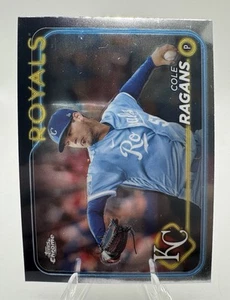 2024 Topps Chrome #186 Cole Ragans Kansas City Royals - Picture 1 of 2