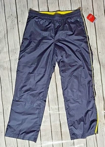 Pantalones Danskin Now para mujer L/G 12/14 gris cintura elástica cordón atlético nuevos con etiquetas - Imagen 1 de 9