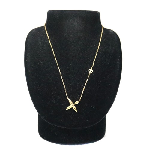 LOUIS VUITTON（LV） Louis Vuitton M00365 Collana Louisette Catena Oro Lunghezza 43 cm Con Scatola