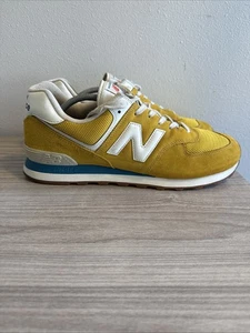 New Balance 574 ML574HB2 Rainbow Pack - Varsity Gold Herren Gr. 13 Sneaker - Bild 1 von 11