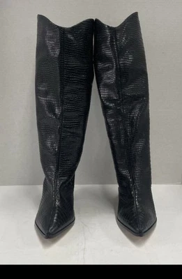 Schutz negro liso tacón alto occidental mujer talla 10 Foto 1 de 4