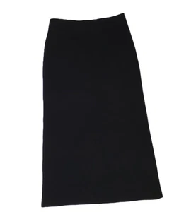 Falda Ann Tjian para Kenar 10 Negra Mujer Lana Larga De Colección - Imagen 1 de 10