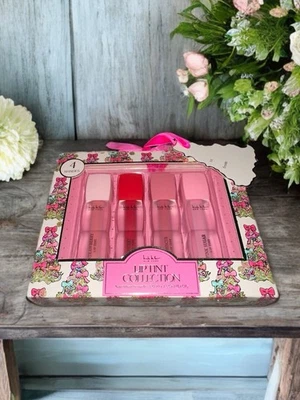 Nicole Miller 唇膏系列 4 色礼品套装 | 滋养唇油 | 全新 — 第 1/3 张图片