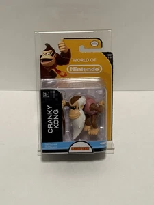 World Of Nintendo Donkey Kong Country Cranky Kong 2.5" Figure Jakks Pacific NEW - Picture 1 of 4