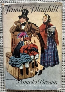 VINTAGE * 1st Ed 1951 HARDBACK BOOK FAMILY PLAYBILL By PAMELA BROWN UK Published - Picture 1 of 10