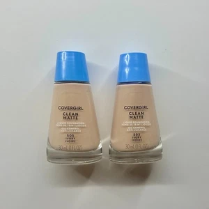 Covergirl Clean Matte Liquid Foundation **505 Ivory - Picture 1 of 2