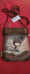Anekke Dreamverse Mini Crossbody Bag Umhängetasche Tasche Multicolor dunkelbraun - Bild 1 von 4
