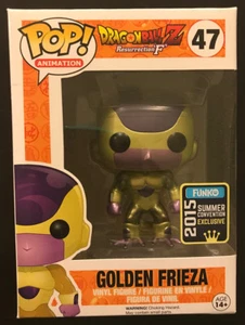 GOLDEN FRIEZA EXCLUSIVO SDCC 2015 FUNKO POP! ANIMACIÓN DRAGON BALL Z #47 RARE - Imagen 1 de 12