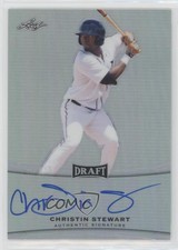 2015 Leaf Metal Draft Christin Stewart #BA-CS2 Auto