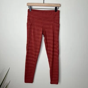 Athleta Girl Stash Your Treasures Tight Rust Colored Pocket Leggings Size XXL/16 - Picture 1 of 5