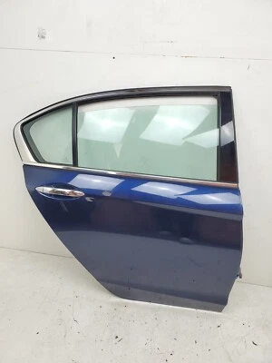 2013-2017 ХОНДА АККОРД ЗАДНЯЯ ПРАВАЯ ДВЕРЬ В СБОРЕ B588P СИНИЙ W ДВЕРНАЯ РУЧКА OEM  - Изображение 1 из 4